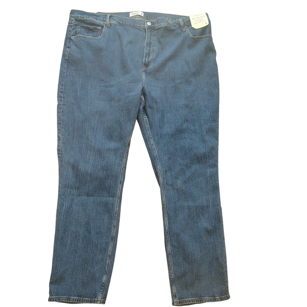 Abercrombie Fitch The 90s Slim Straight Ultra High Rise Jeans Mens 44x30